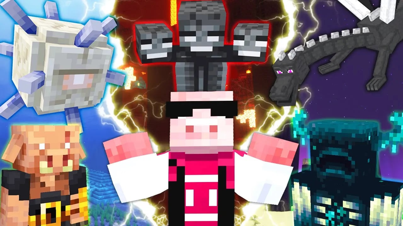 【マイクラ鬼畜】五大ボス討伐するまで終われません！ image