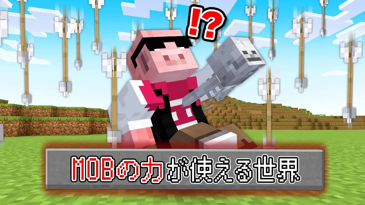 【マイクラ】MOBの力が使える世界でエンドラ討伐！ image
