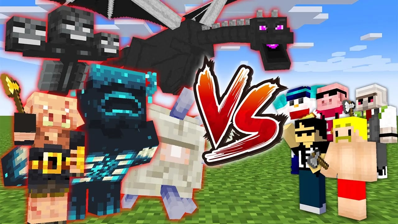 【マイクラ】5大ボス倒した人から早抜け選手権 image