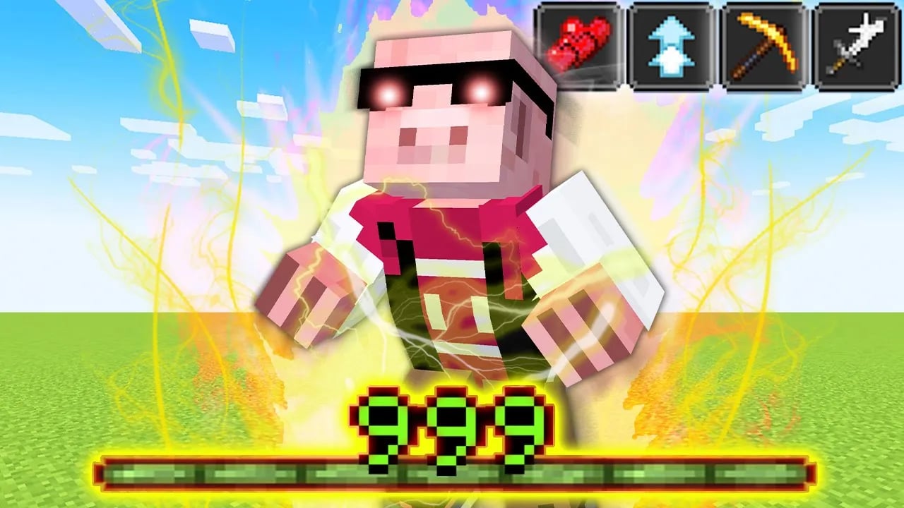 【マイクラ】経験値でパワーアップする世界でエンドラ討伐！ image
