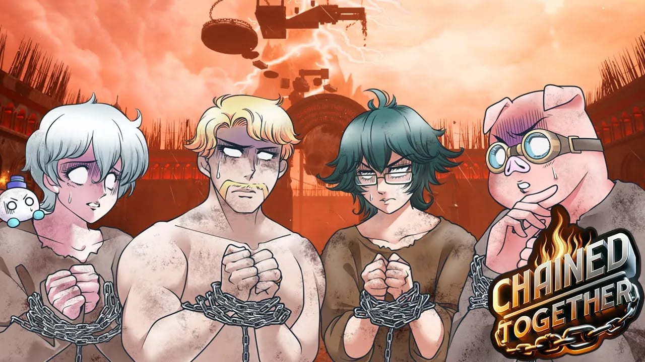 【Chained Together】超鬼畜！鎖でつながれた仲間と天国を目指せ！ image