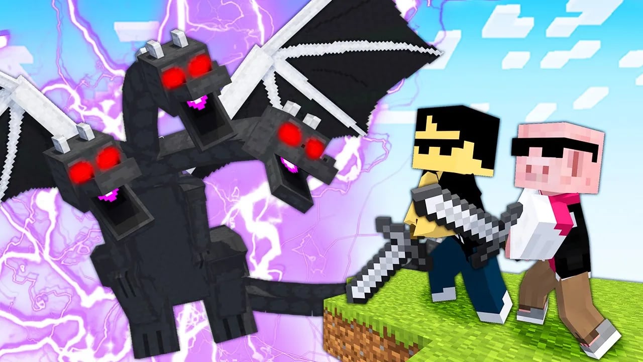 【マイクラ鬼畜】MOBが覚醒した世界でエンドラ討伐！
