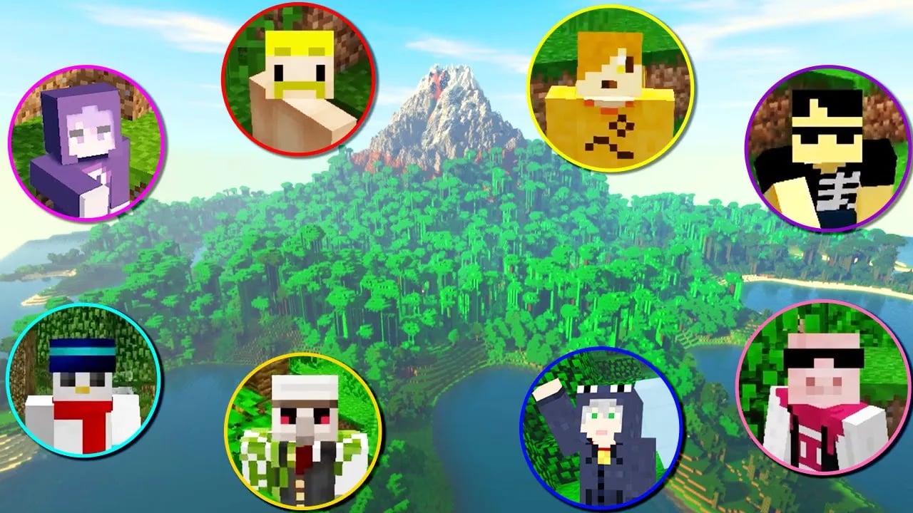 【ドズル社×日常組】無人島から脱出せよ！100分スペシャル！【マイクラ・マインクラフト】