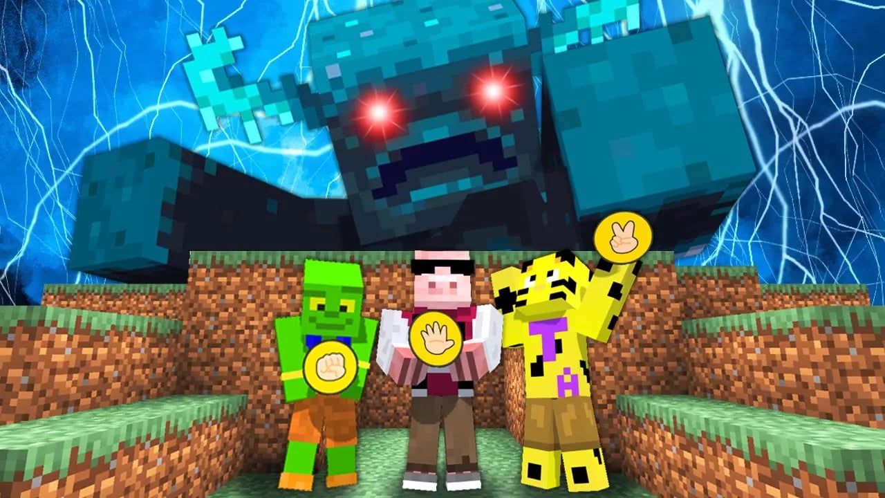 【マイクラ鬼畜】じゃんけんに負けるとBADイベントが起こる世界でエンドラ討伐！ image
