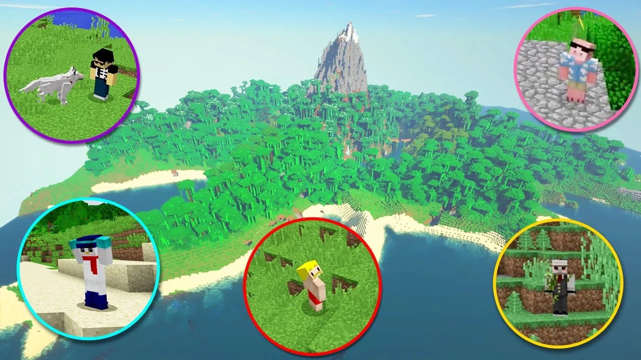【マイクラ】無人島から脱出せよ！リアルな世界でサバイバル image