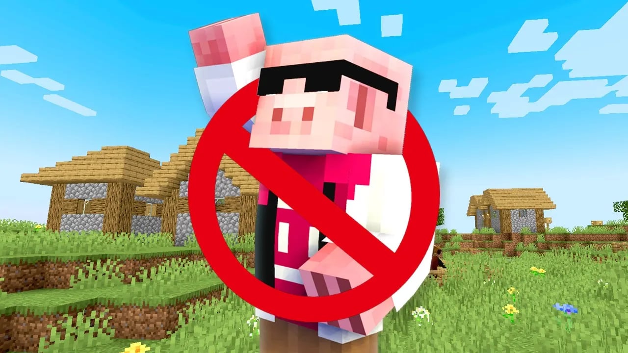 【マイクラ鬼畜】ジャンプができない世界でエンドラ討伐！！ image