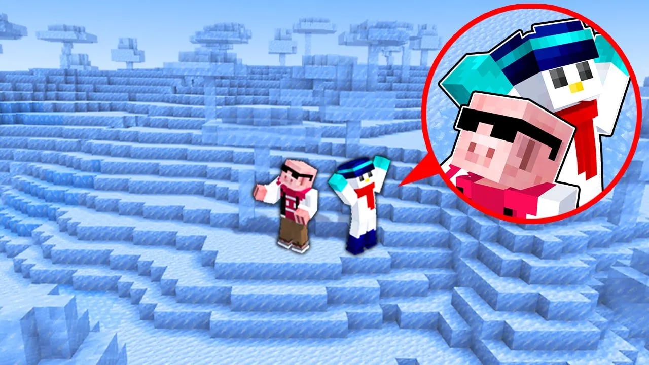 【マイクラ鬼畜】氷漬けの世界でエンドラ討伐！ image