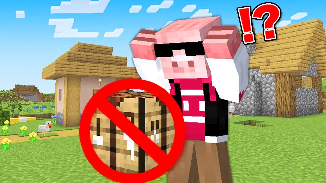 【マイクラ鬼畜】クラフト禁止の世界でエンドラ討伐！ image