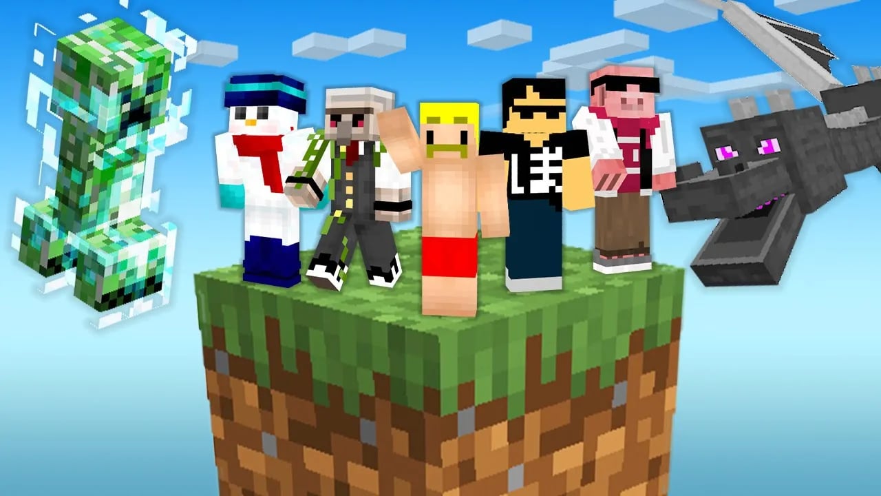 【マイクラ】1ブロックしかない世界でサバイバル！ image
