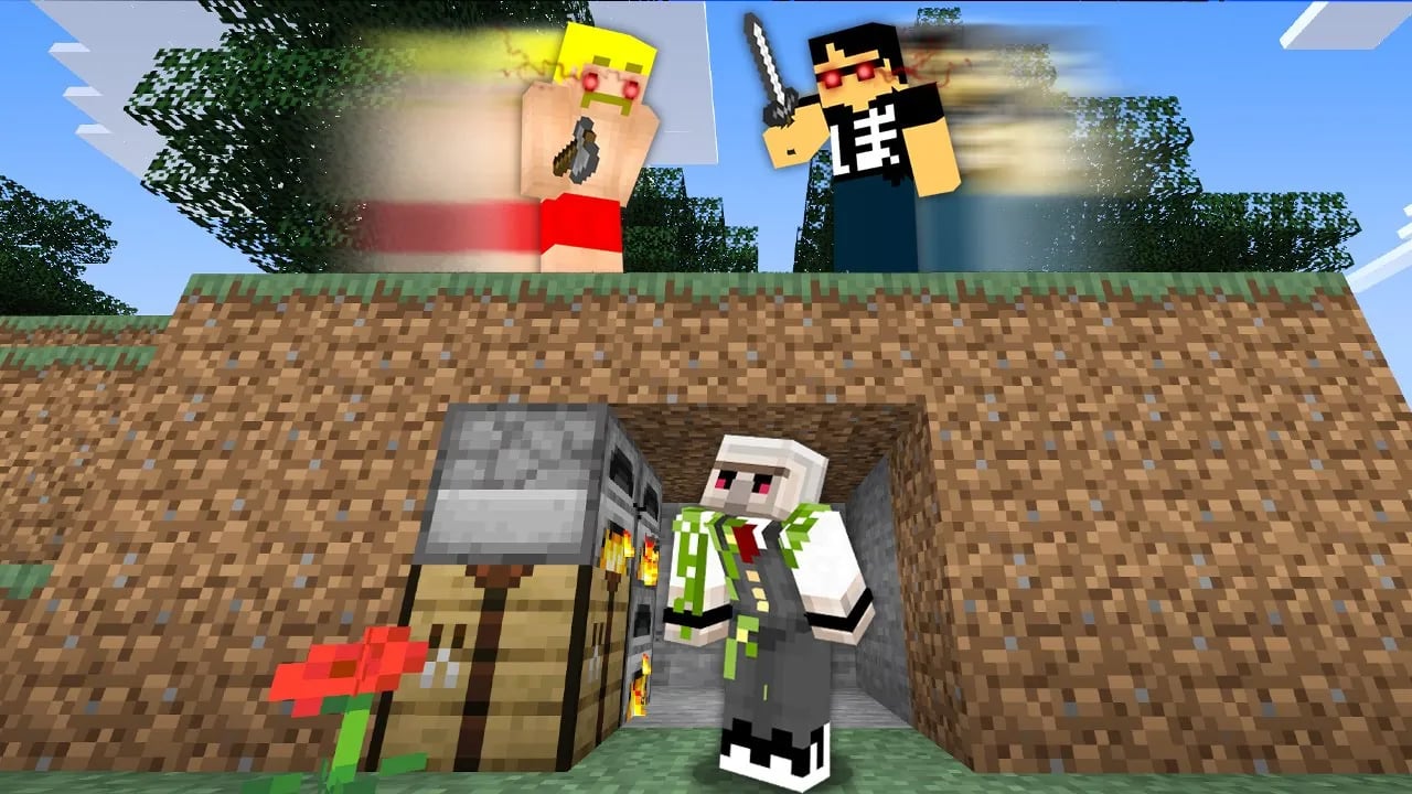 エンドラ討伐最強の男 VS 何度でも復活する強化ハンター【マイクラ】 image