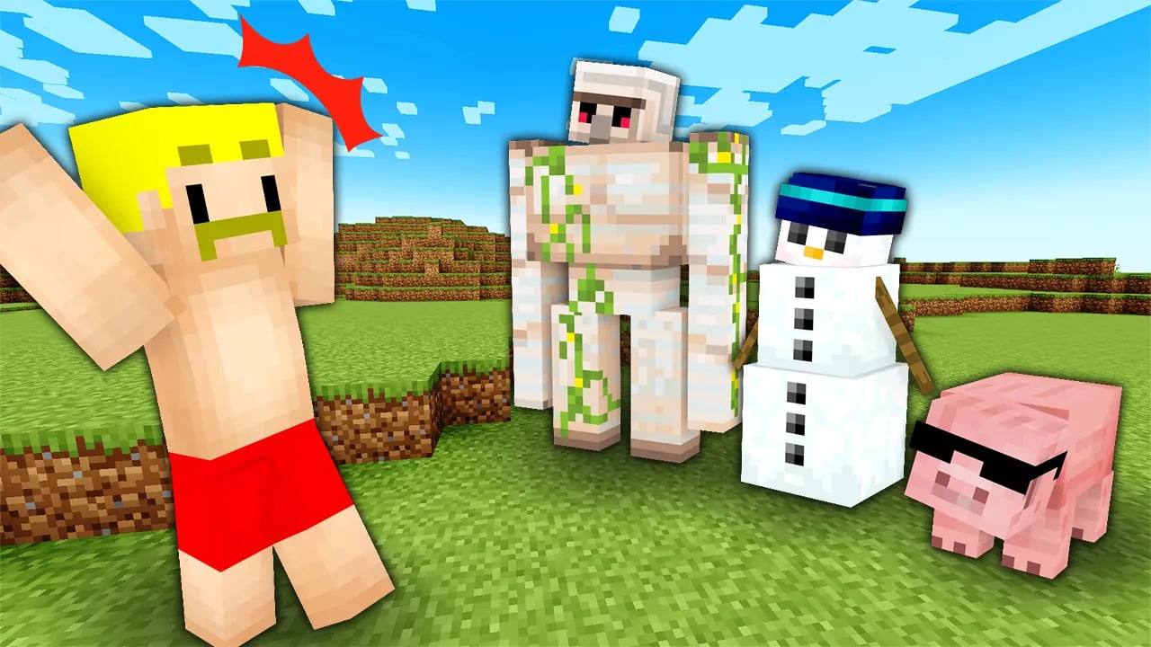 【マイクラ】MOBになっちゃった後輩を救え！ image
