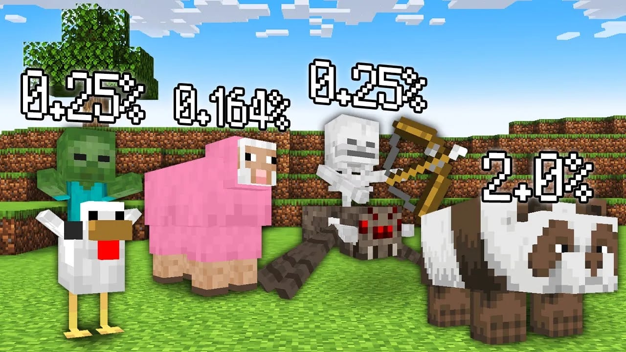 【マイクラ】見つけよう！激レア選手権 image