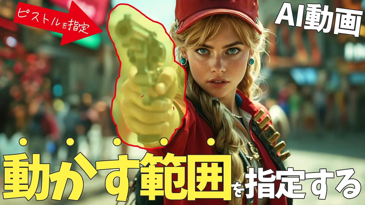 無料の動画生成AI『Pixverse』の新機能【Magic Brush】で、画像を"自由自在"に動かす方法 image