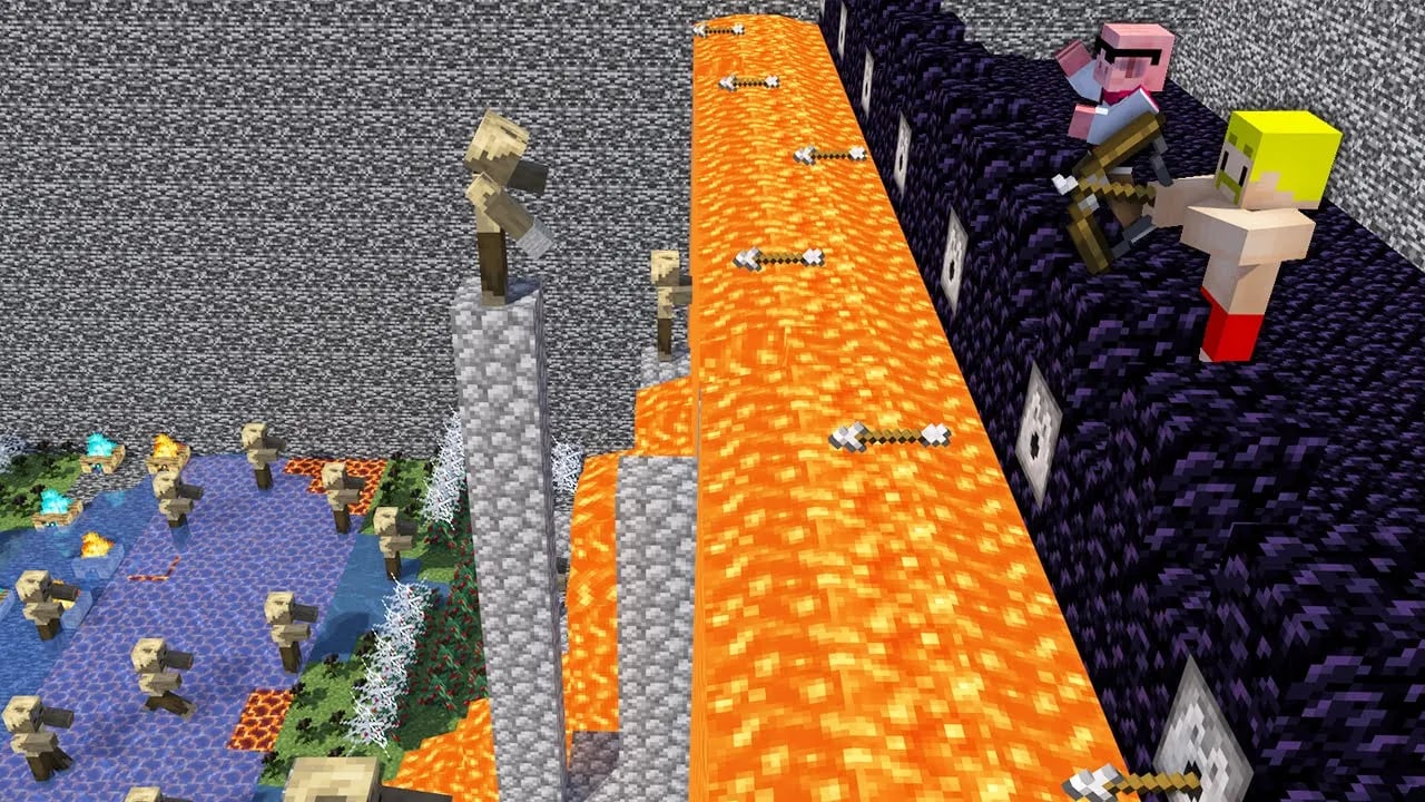 【マイクラ】全自動セキュリティハウス対決！ image