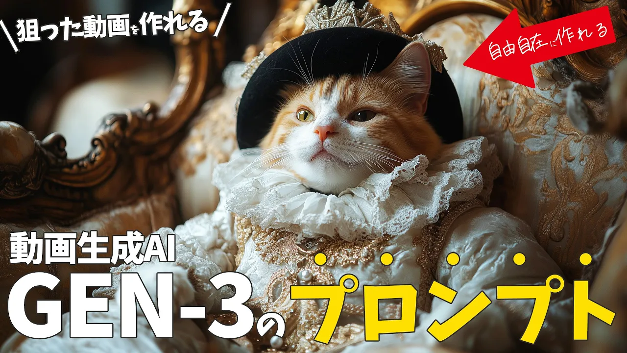 動画生成AI『GEN-3』のプロンプト一覧。カメラアングルを変えて"狙った動画を作る"方法について image