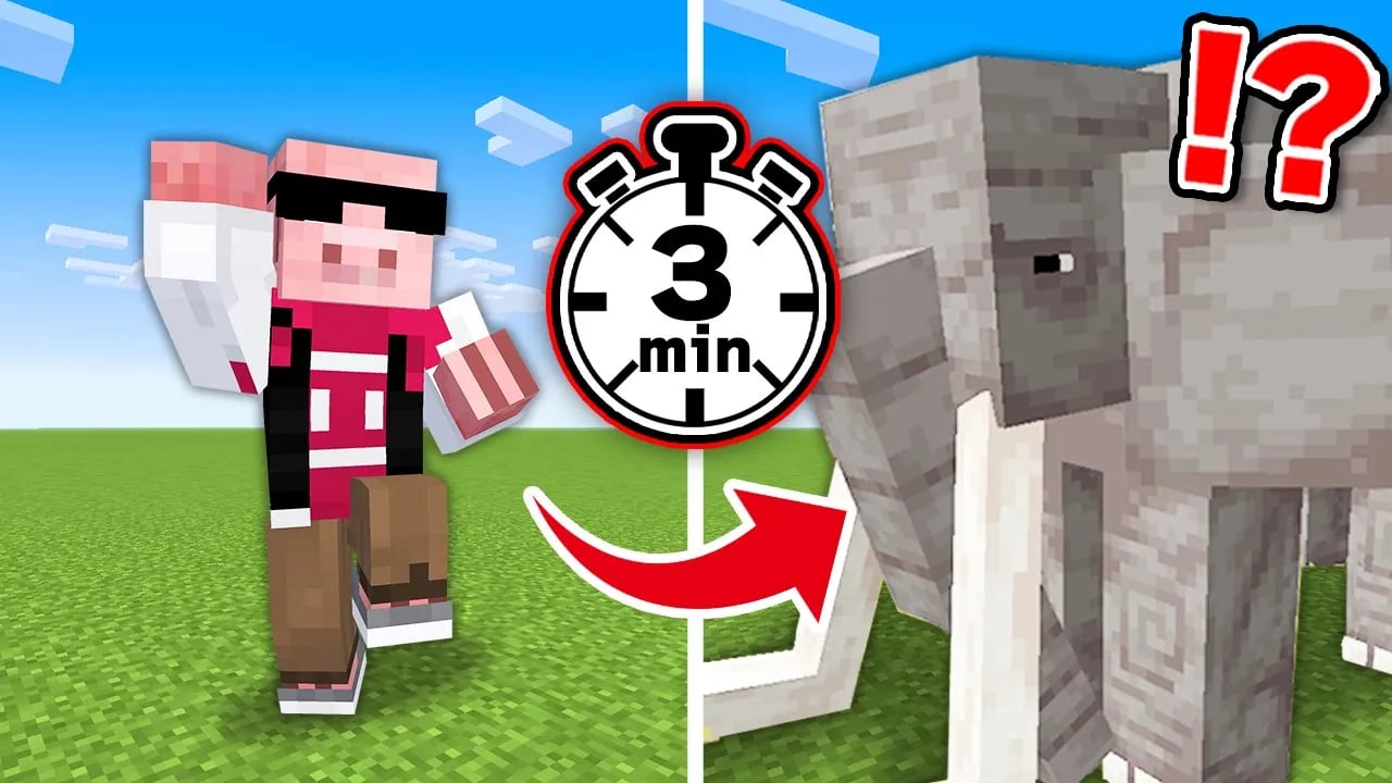 【マイクラ】特殊MOBに変身する世界でエンドラ討伐！ image